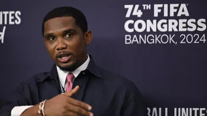 Foot: Samuel Eto’o s’en prend vivement au sélectionneur du Cameroun Marc Brys