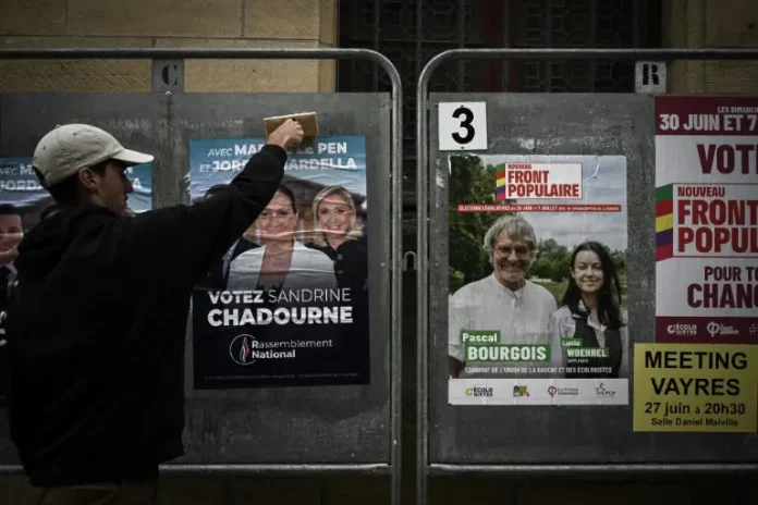Législatives: après les désistements, l’enjeu des reports de voix avant une coalition loin de faire consensus