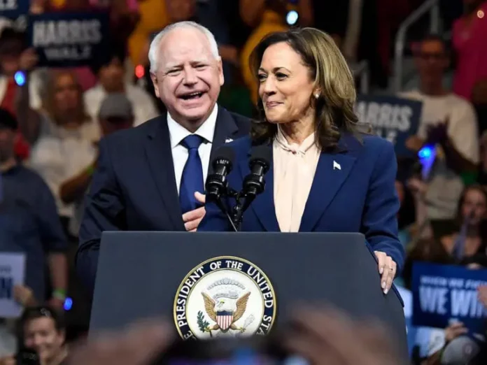 A peine nommé, le colistier de Kamala Harris sonne la charge contre Donald Trump