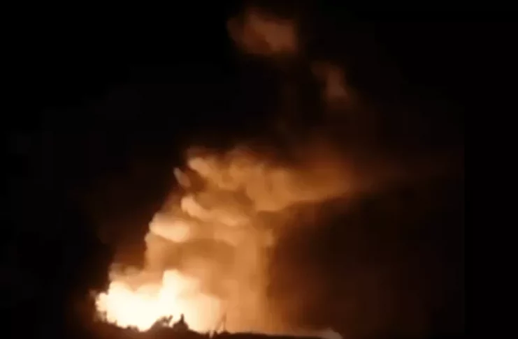Frappe sur un dépôt de munitions russes revendiquée par Kiev