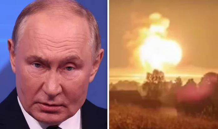 L’Ukraine dit avoir frappé un dépôt de missiles et de munitions en Russie