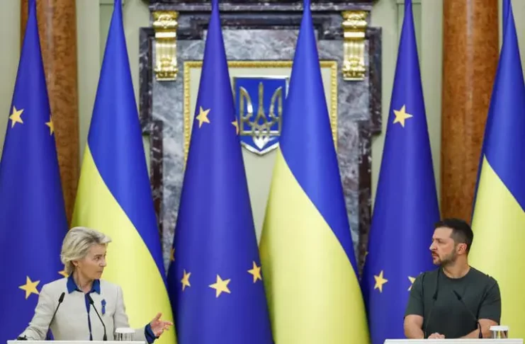 Ursula von der Leyen : 35 milliards d'euros de prêt pour l'Ukraine