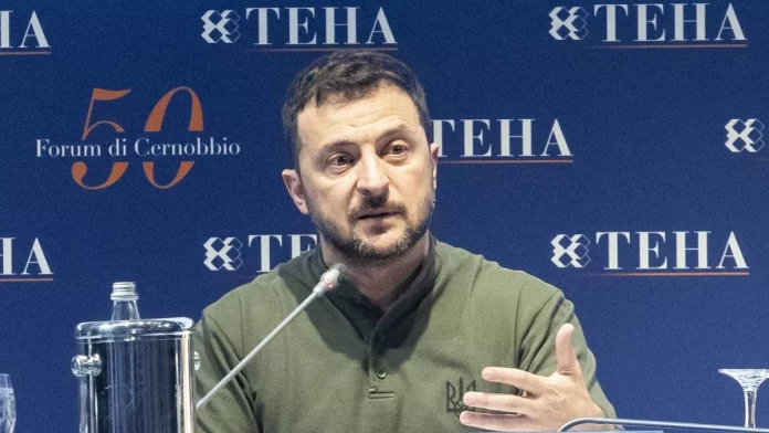 Zelensky au mini-Davos italien pour plaider la cause de l’Ukraine
