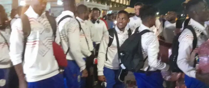 Les Warriors de Namibie déjà à Douala