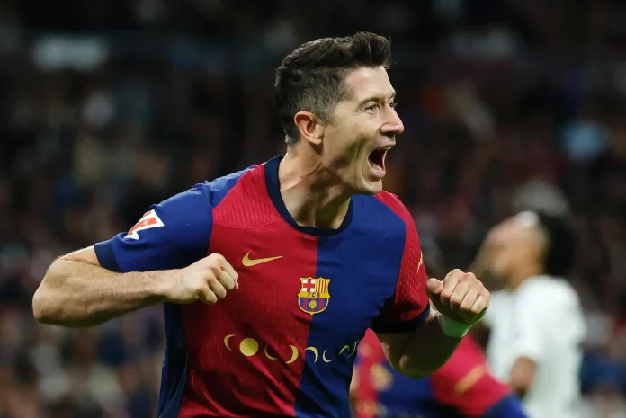 Espagne: le Barça étrille le Real, Lewandowski éclipse Mbappé et Vinicius
