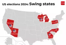 La poignée d'Etats clés dans l'élection présidentielle américaine