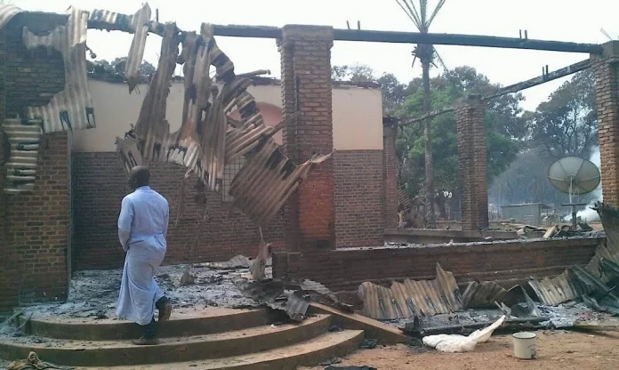 Bamenda : Un incendie consume une église catholique
