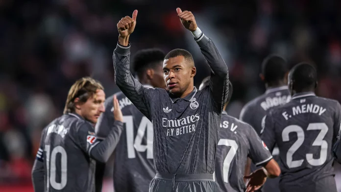 Espagne: le Real Madrid revient sur le Barça, Mbappé et Bellingham décisifs