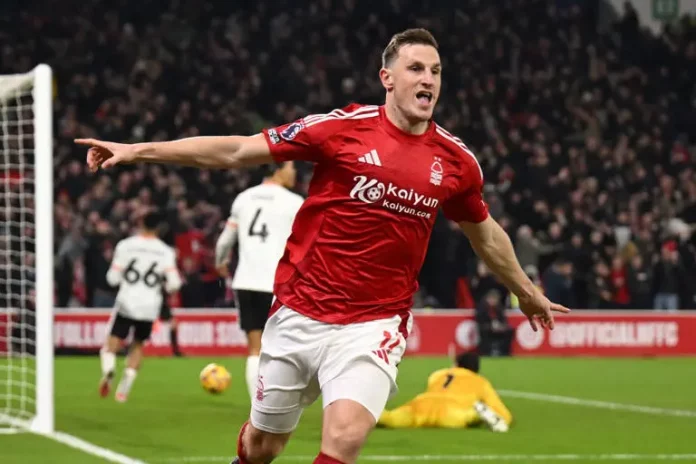 Angleterre: Liverpool accroché par Nottingham, dauphin et bête noire