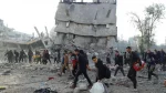 Des Palestiniens déplacés rentrent dans une Gaza dévastée