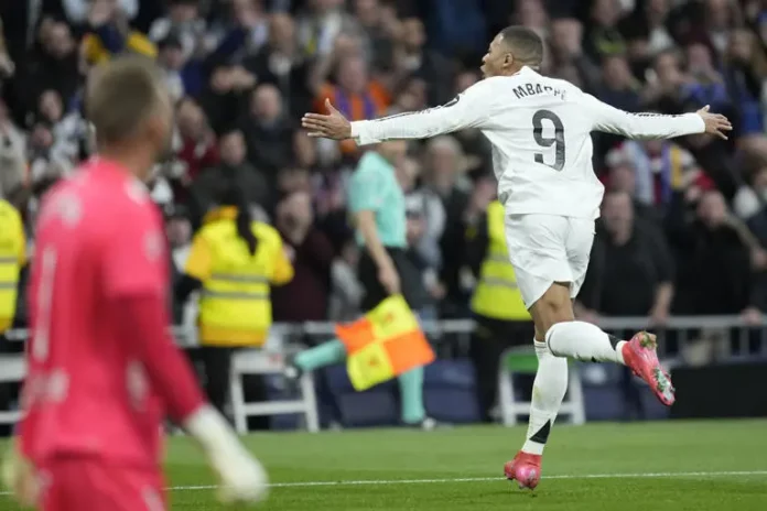 Espagne: Mbappé brille, le Real Madrid reprend la tête