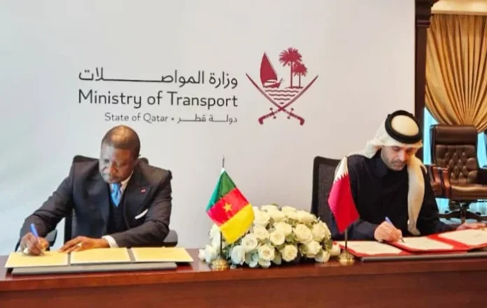 Coopération: le Cameroun et le Qatar signe un accord aérien