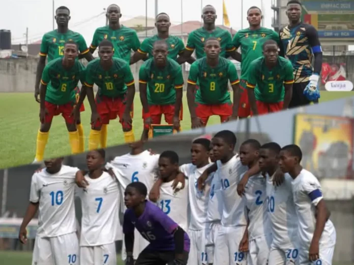 Uniffac U17 : Cameroun vs Gabon aujourd’hui