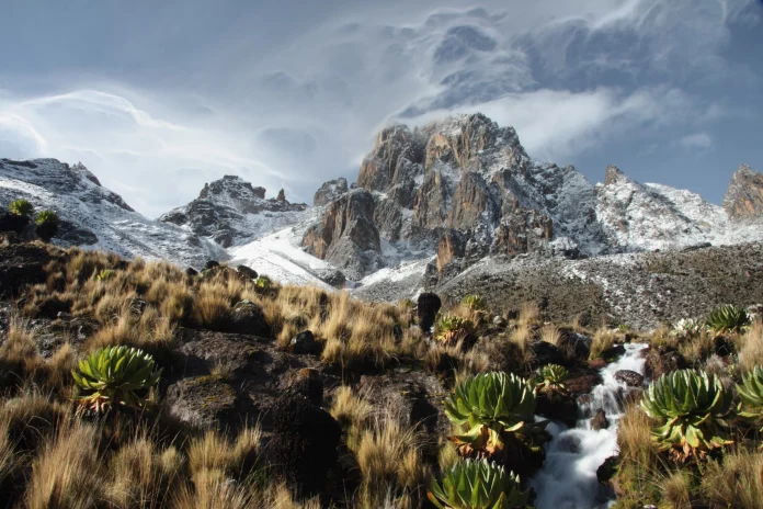 Sur les sommets du Mont Kenya, la fin des glaciers d’Afrique