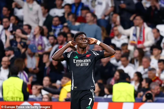 C1: pas de miracle pour le Real Madrid, puni et éliminé par Arsenal