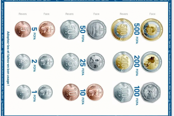 Cemac : Les nouvelles pièces de monnaie sont là !