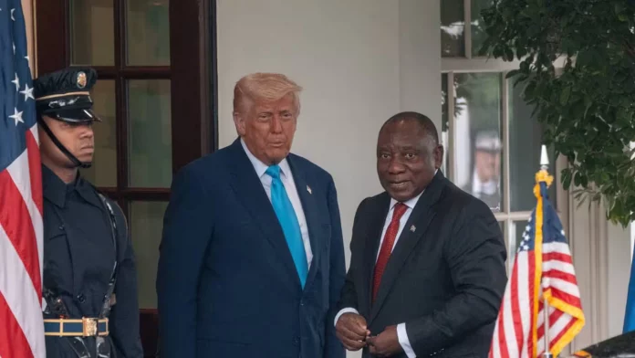La vidéo de Trump sur l’Afrique du Sud ponctuée d’erreurs prêtant à confusion