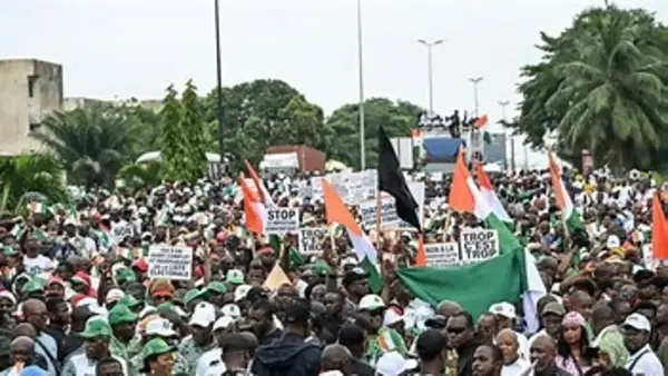 Présidentielle ivoirienne: manifestation de l’opposition contre l’exclusion de candidats