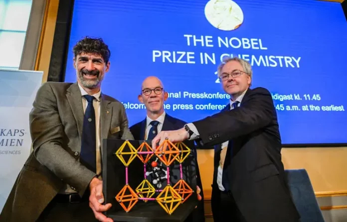Le Nobel de chimie consacre de nouvelles structures moléculaires au « potentiel énorme »