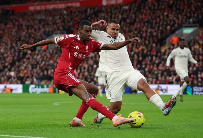 Liverpool humilié par Nottingham Forest : les Reds plongent dans la crise