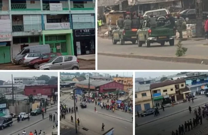 Douala : La ville tourne au ralenti après l’appel à la ville morte