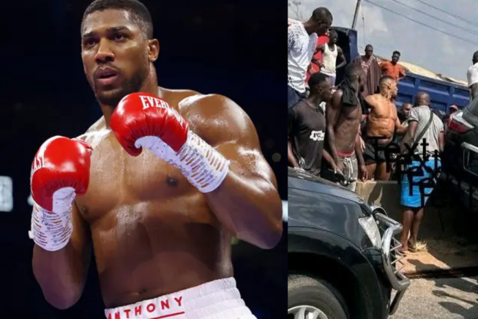 Accident mortel : Anthony Joshua échappe au pire au Nigeria