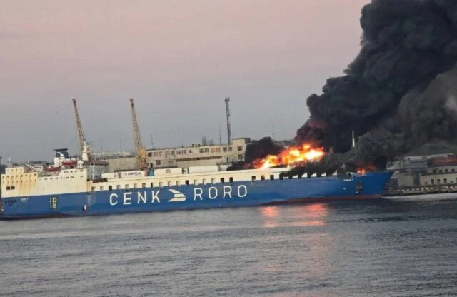 Navire turc frappé à Odessa : une frappe russe endommage un cargo civil