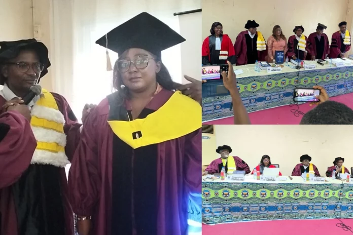 Université de Douala : Félicité Fossi décroche son doctorat