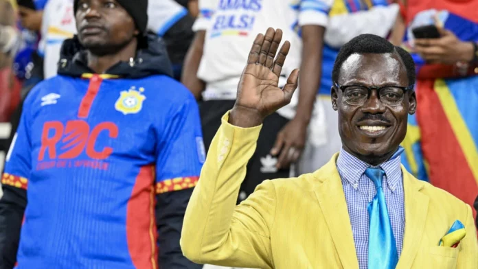 CAN-2025: la statue vivante de Lumumba devenue icône des tribunes congolaises