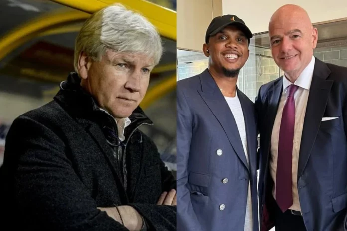 Marc Brys : « Infantino entretient une relation étrange avec Eto’o »