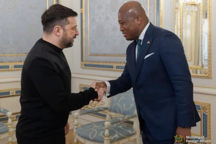 Ukraine : Le Ghana demande la libération de deux ressortissants
