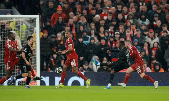 Dembélé envoie PSG demi-finales : doublé décisif à Anfield, Liverpool éliminé