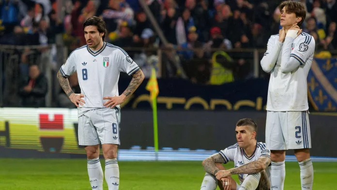 Italie : La Nazionale absente du Mondial pour la troisième fois