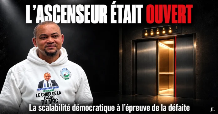 Le paradoxe Pierre Emmanuel Binyam, ou la scalabilité démocratique à l’épreuve de la défaite